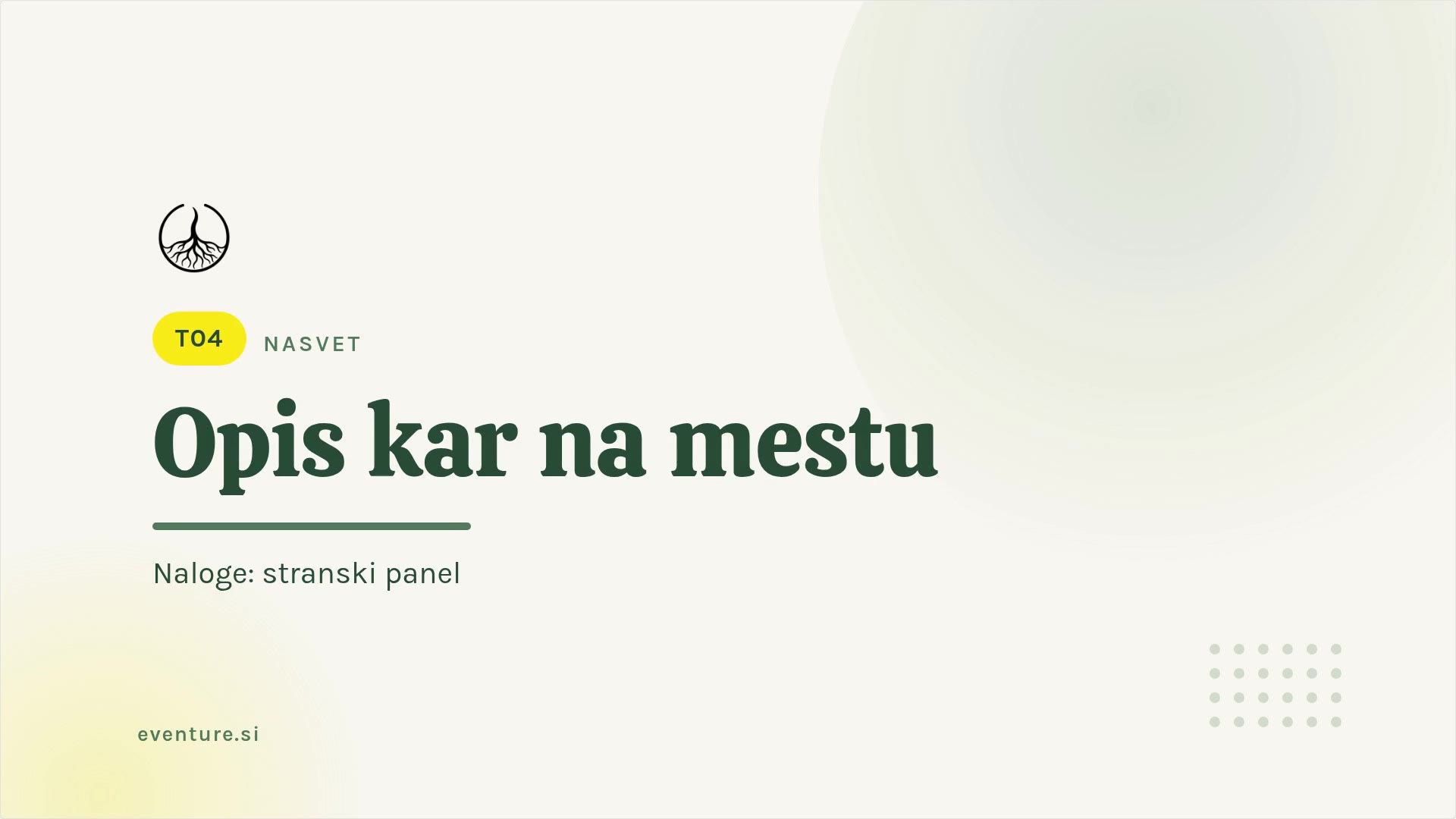 Savjet: uredi opis na mjestu